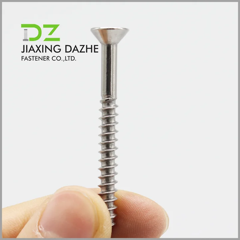 Square Slot Flat Head Self Tapping Screw